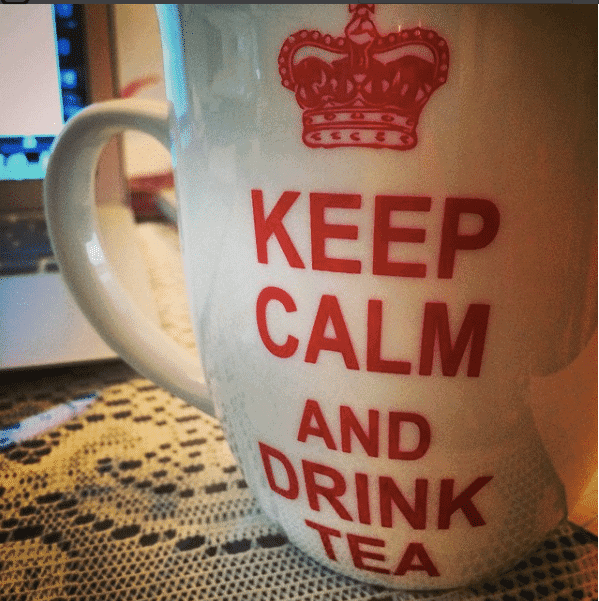 keep calm mug