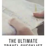 Ultimate travel checklist