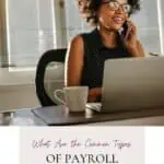 of Payroll Deductions